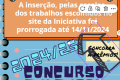 Prorrogação da etapa de inserção dos trabalhos do Concurso Cultural no site (pelas escolas) para 14/11/2024