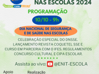 Dia Nacional de Segurança e de Saúde nas Escolas será celebrado em 10 de outubro