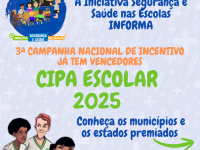 3ª Campanha Nacional de Incentivo à criação das CIPAs Escolares divulga resultados
