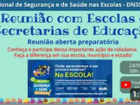 DNSSE 2024: Reunião Preparatória com Escolas e Secretarias de Educação