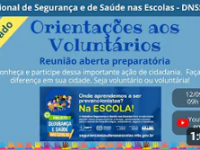 DNSSE 2024: Reunião Preparatória com Profissionais Voluntários