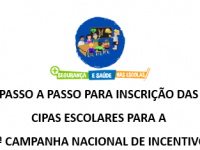 Passo a passo para inscrição das CIPAs Escolares (2024)