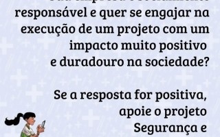 Apresentação do Projeto Segurança e Saúde nas Escolas para empresas e profissionais de SST