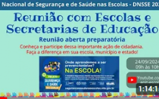 DNSSE 2024: Reunião Preparatória com Escolas e Secretarias de Educação