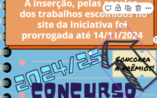 Prorrogação da etapa de inserção dos trabalhos do Concurso Cultural no site (pelas escolas) para 14/11/2024